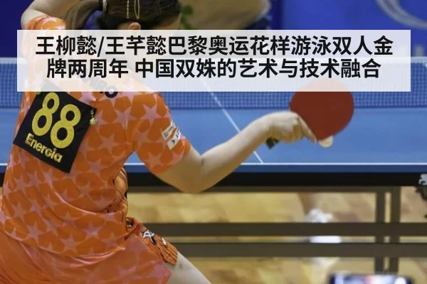 王柳懿/王芊懿巴黎奥运花样游泳双人金牌两周年 中国双姝的艺术与技术融合